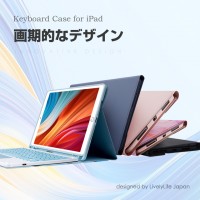 iPad ケース キーボード付き us配列 ペン収納可能 iPad pro iPad air