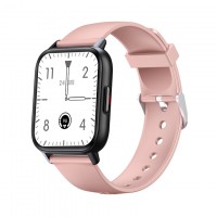 QS16 PRO スマートウォッチ 24時間健康管理 android対応 ウォッチ レディース 3ATM防水 腕時計 メンズ