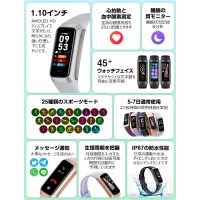 C60 レディース スマート ウォッチ iphone  血中酸素 心拍計 24時間健康管理 歩数計 消費カロリー 睡眠モニター  送料無料
