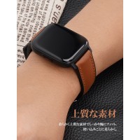 【交換バンド】スマートウォッチ QS16 Pro/QX9専用 交換レザーバンド 革