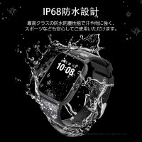 LivelyLife 「星空」スマートウォッチ 通話機能 24時間健康管理 男女兼用 iPhone Android