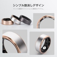 【2025年新作】LivelyLife SR06 スマートリング 健康管理 睡眠記録 運動記録