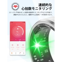 LivelyLife スマートリング 健康管理 睡眠管理 指輪 プレゼント GPS連携 SR01