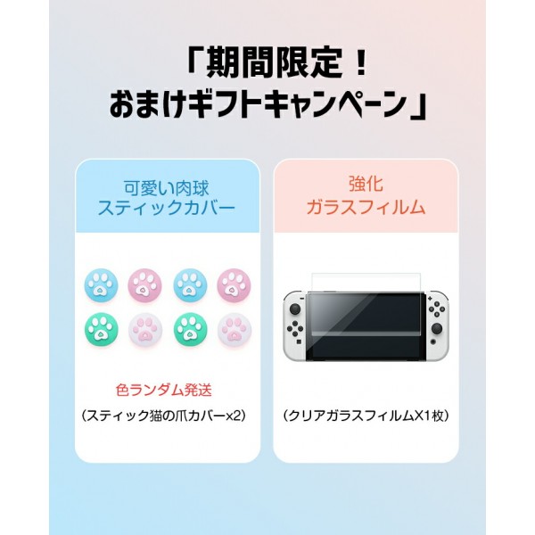 任天堂Nintendo Switch  ニンテンドースイッチ　ケースおまけ付き