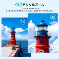 アクションカメラ vlogカメラ ポケットカメラ 旅行 カメラ 7500万画素 左右330°上下180° 4K録画
