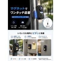 アクションカメラ ウェアラブルカメラ 4K 60fps 動画撮影 6軸 EIS手ブレ補正 Vlog 30M防水 水中撮影 130° 超広角レンズ 