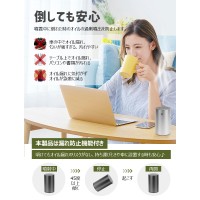 水なし アロマ ディフューザー 人気 車 部屋 玄関 最大60畳使用可能 噴霧式 ディフューザーギフト 新生活 プレゼント