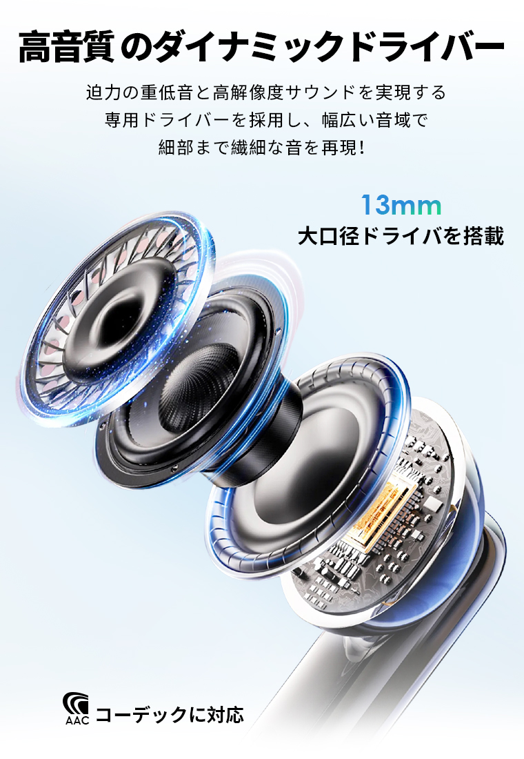 LivelyLife ワイヤレスイヤホン Bluetooth5.4 イヤホン ワイヤレス HiFi高音質 ブルートゥース カナル型 ENCノイズキャンセリング 自動ペア