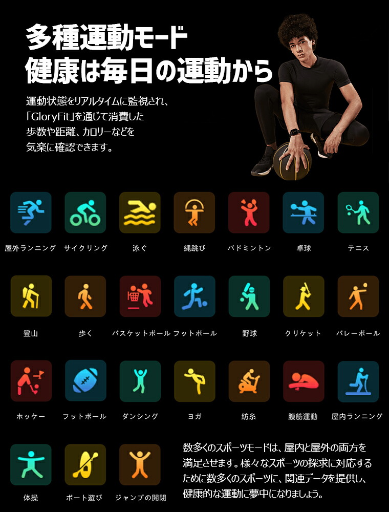 1.7インチ大画面Bluetooth5.0スマートウォッチ（QX7 PRO）： 着信通知、体表面温度測定など