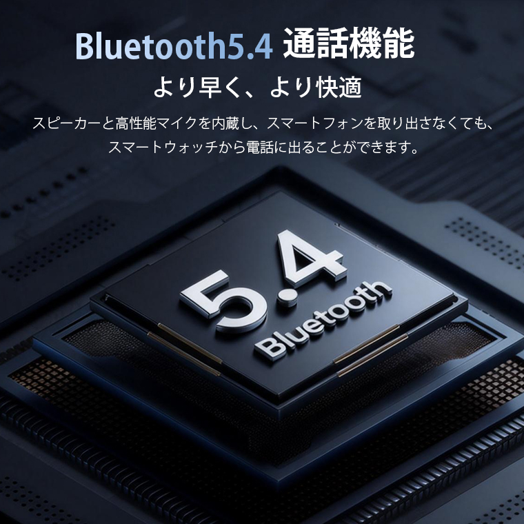  T7 通話スマートウォッチ SOS機能 Bluetooth5.4 1.85インチ大画面 メンズ レディース腕時計 24時間健康管理 IP67防水 ストレス測定